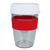 White Red Carry Cups